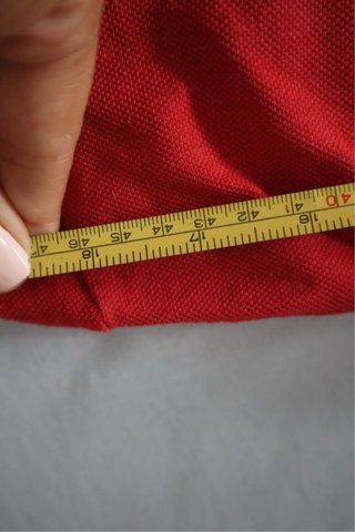 Top Corto Lacoste Rojo