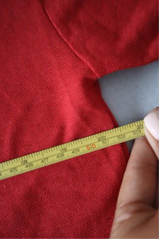 Top Corto Lacoste Rojo