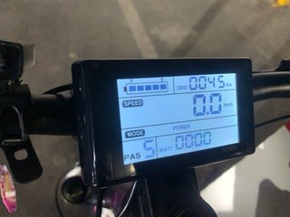 Bici Eléctrica Montaña Negra/Morada