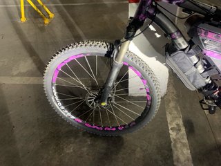 Bici Eléctrica Montaña Negra/Morada