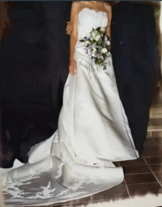 Vestido de Novia Blanco Encaje