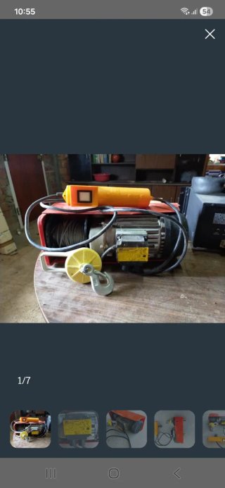 Polipasto Eléctrico 1400kg