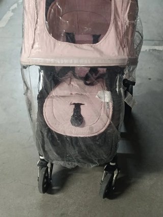 Bugaboo Cameleon 3 capota rosa y bolso