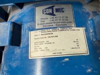 Generador toma de fuerza (PTO) 50Kva