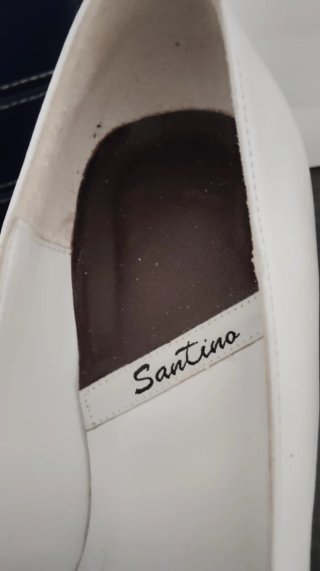 Zapatos de tacón Santino blancos