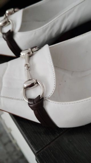 Zapatos de tacón Santino blancos