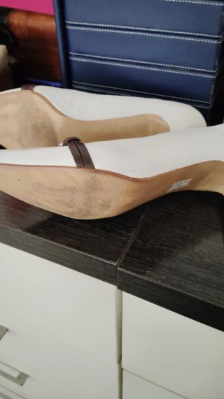 Zapatos de tacón Santino blancos