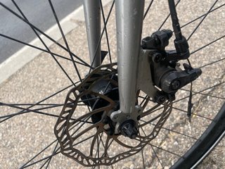 Bicicleta Gravel Gris