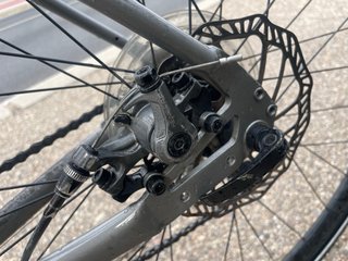 Bicicleta Gravel Gris