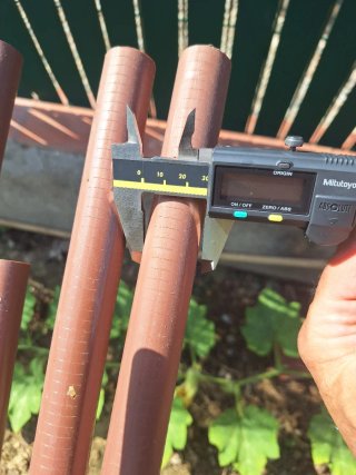 Tutores PVC para huerto