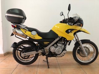 BMW F650GS Amarilla
