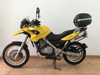 BMW F650GS Amarilla