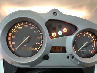 BMW F650GS Amarilla