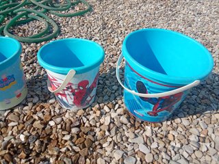 Secchielli mare bambini 4 pezzi
