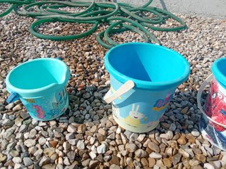 Secchielli mare bambini 4 pezzi