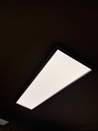 Panel LED de superficie rectangular blanco