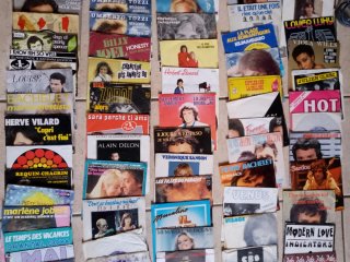 105 Dischi 45 giri anni 80 Francia