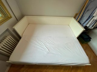 Cama nido blanca con cajones