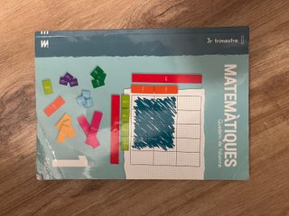 Libro de matemàtiques Català