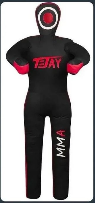 Dummy maniquí MMA 120cm. Sin relleno. Rojo