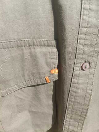 Sobrecamisa Zara bordada M