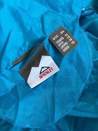 Chaqueta impermeable McKinley azul ligera