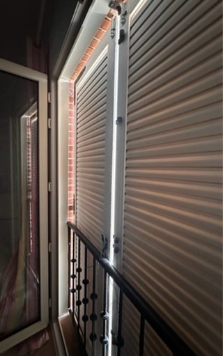 Persiana Mallorquina PVC Blanca