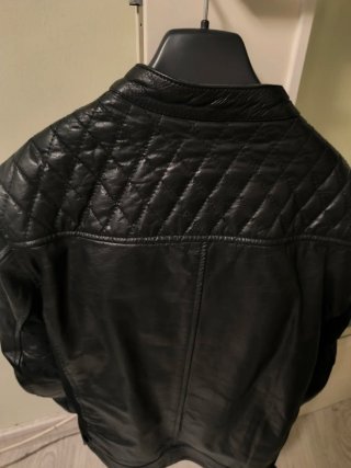 Chaqueta de cuero para moto