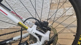Bicicleta GT Zaskar 26 Blanca Talla L