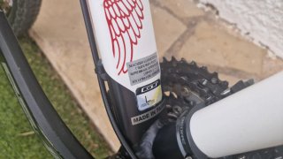 Bicicleta GT Zaskar 26 Blanca Talla L