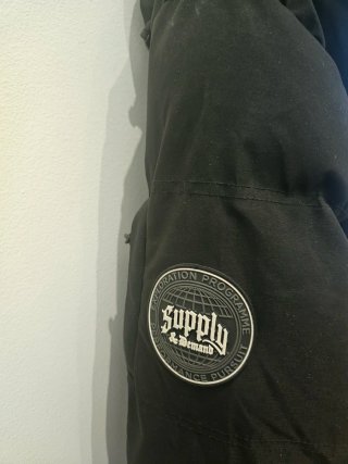 Cazadora Supply & Demand Negra Talla XS