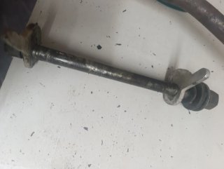 Eje trasero montesa enduro 125 h6