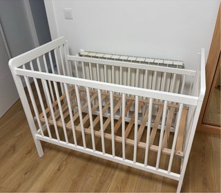 Cuna Micuna 60x120 + Colchón Viscoelástico