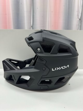 Casco Bicicleta Montaña Negro Talla L