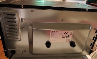 Horno Eléctr.SilverCrest solo 1 vez se utilizo