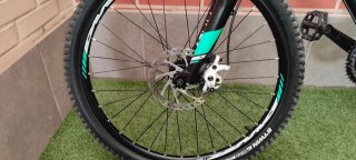 Bicicleta 24 B'TWIN Negra y Turquesa