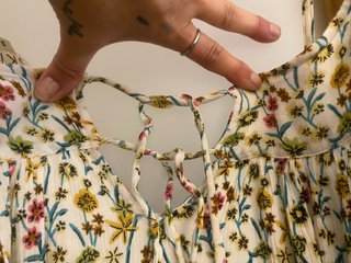 Vestido floral Surkana