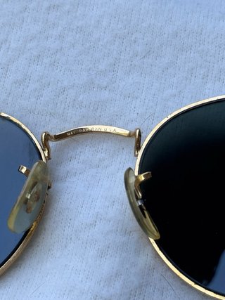 Ray-Ban Bausch & Lomb USA Vintage Round Metal Orig