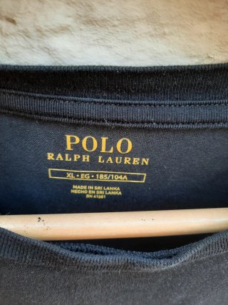 Camiseta Polo Ralph Lauren Negra Talla XL