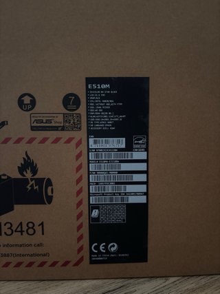 Ordenador portátil Asus negro