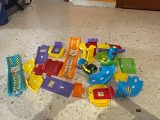 Circuito de coches para bebés