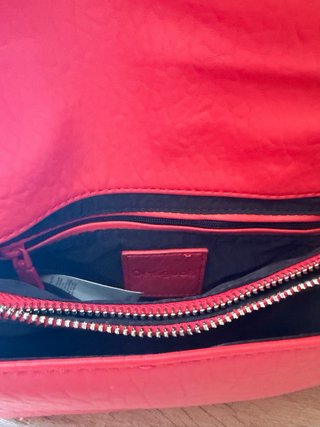 Bolso Desigual Rojo con Adornos