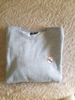 Sudadera Real Madrid Gris