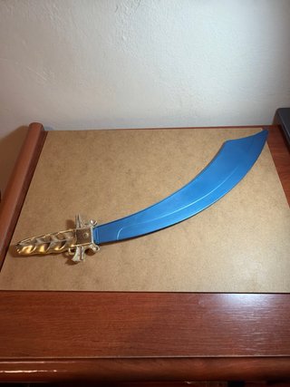 Daga sai de juguete y espada de pirata de juguete