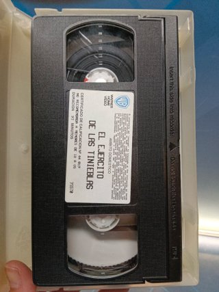 VHS El Ejército de las Tinieblas - Sam Raimi
