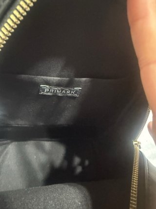 Bolso Pequeño Negro Acolchado