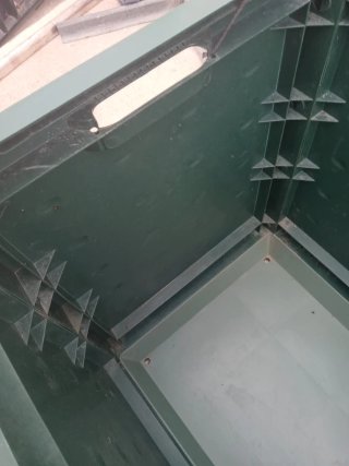 Baúl de resina para exterior