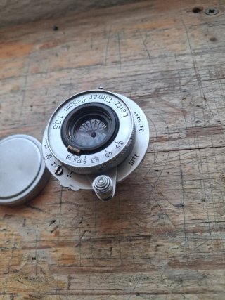 Objetivo leica Leitz Elmar 5cm 1:3,5
