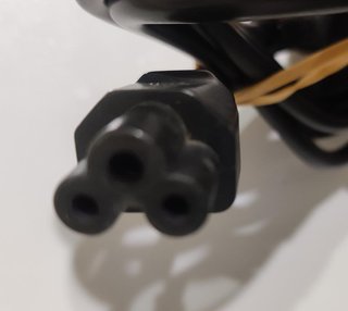 Cable alimentación PC portátil EU