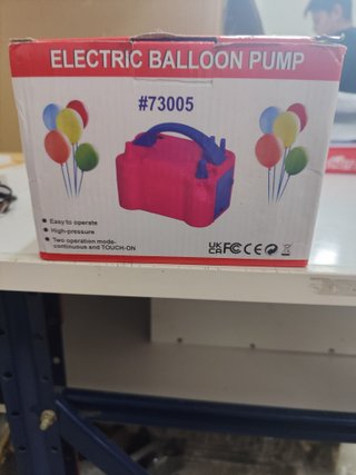 Hinchador Eléctrico Globos Portátil #73005